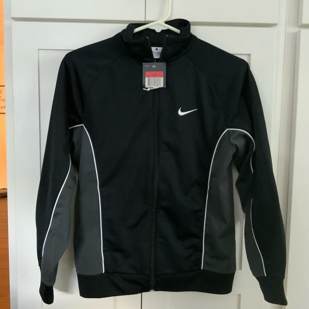 NEW Youth Boys Nike full zip up polyester jacket
